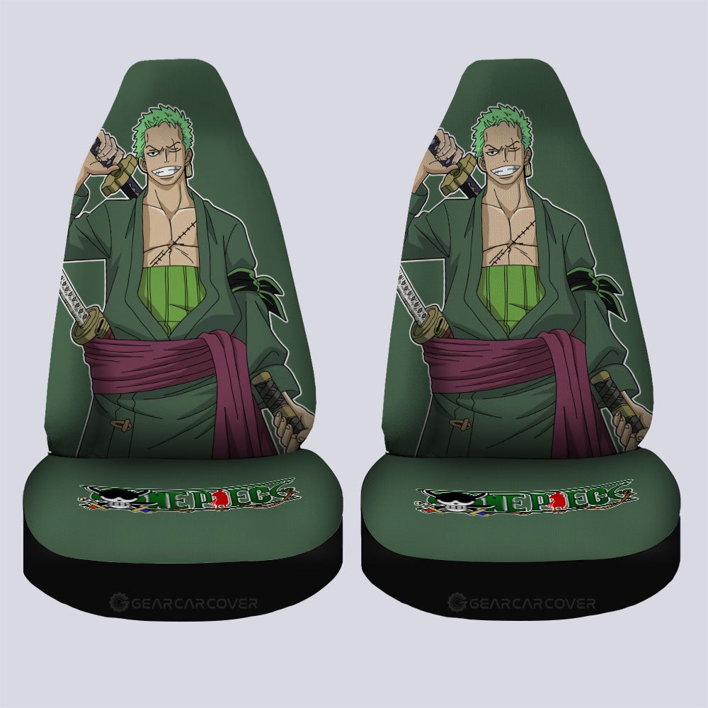 Roronoa Zoro Car Seat Covers Custom - Gearcarcover - 4