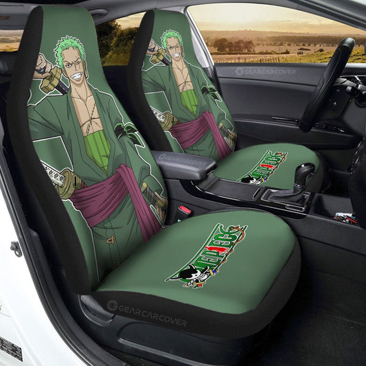 Roronoa Zoro Car Seat Covers Custom - Gearcarcover - 1