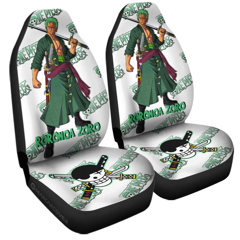 Roronoa Zoro Car Seat Covers Custom - Gearcarcover - 3