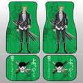 Roronoa Zoro Film Red Car Floor Mats Custom Car Accessories - Gearcarcover - 1