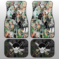 Roronoa Zoro Funny Car Floor Mats Custom Car Accessories For Fans - Gearcarcover - 2