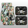 Roronoa Zoro Funny Car Floor Mats Custom Car Accessories For Fans - Gearcarcover - 1