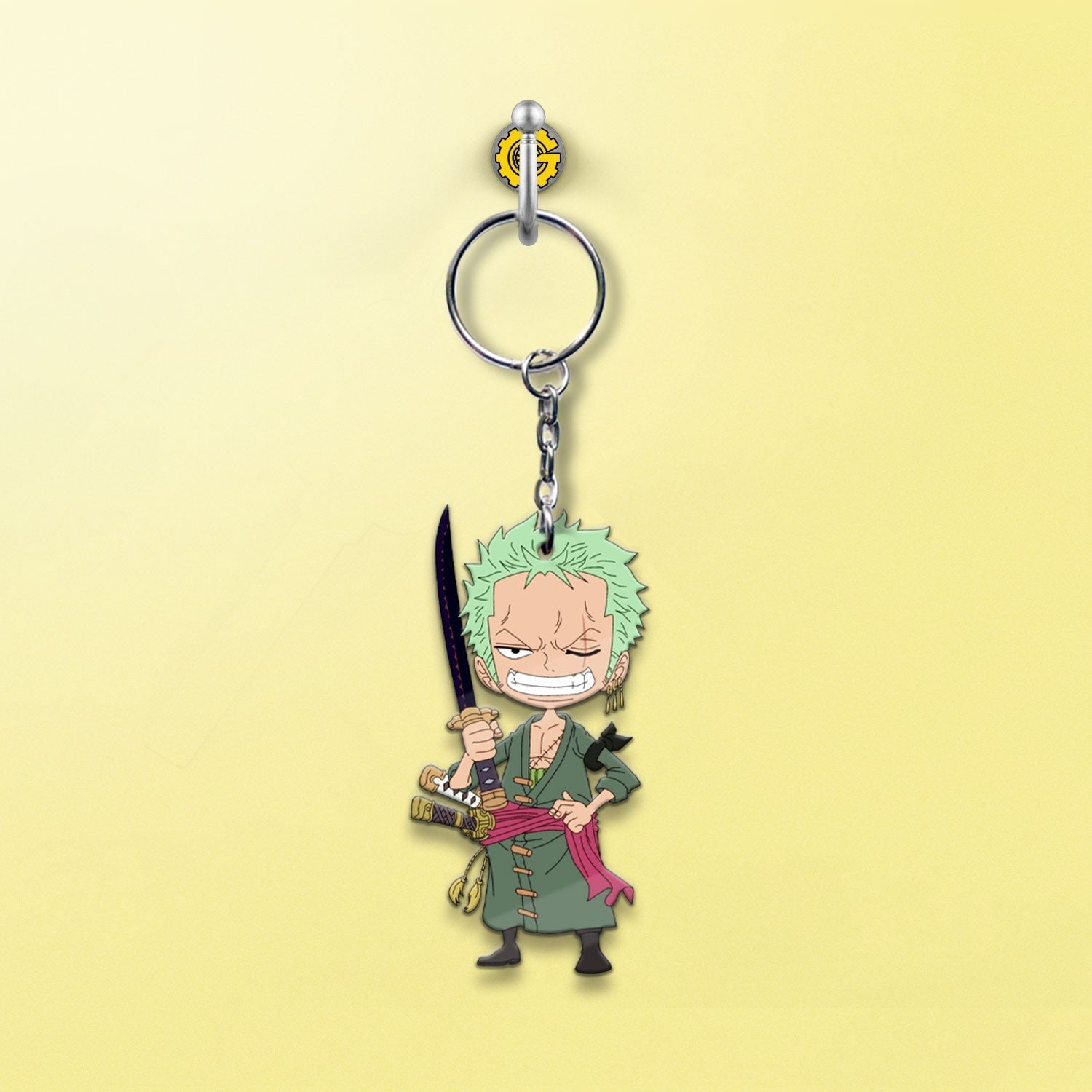 Roronoa Zoro Keychains Custom Car Accessories - Gearcarcover - 2