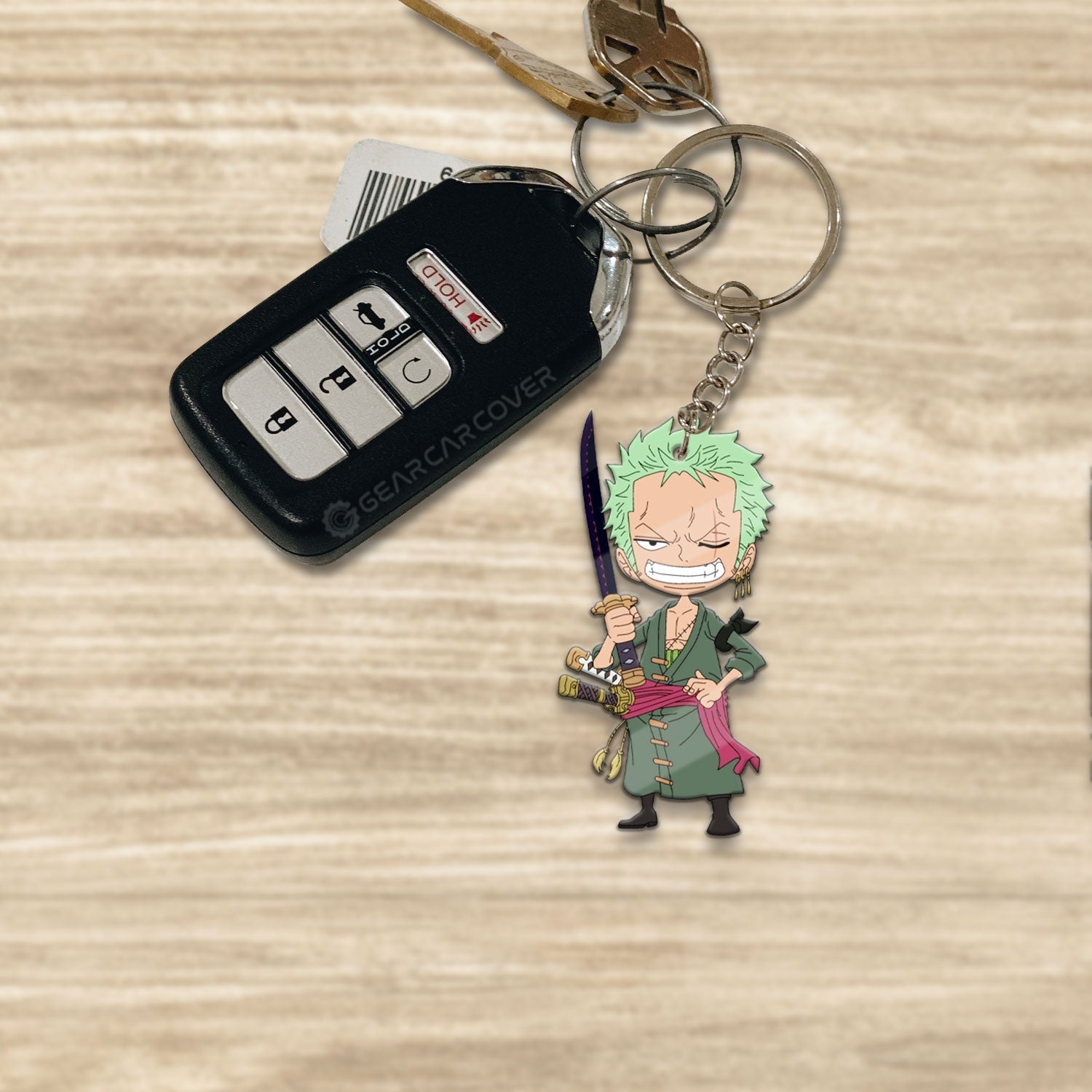 Roronoa Zoro Keychains Custom Car Accessories - Gearcarcover - 1