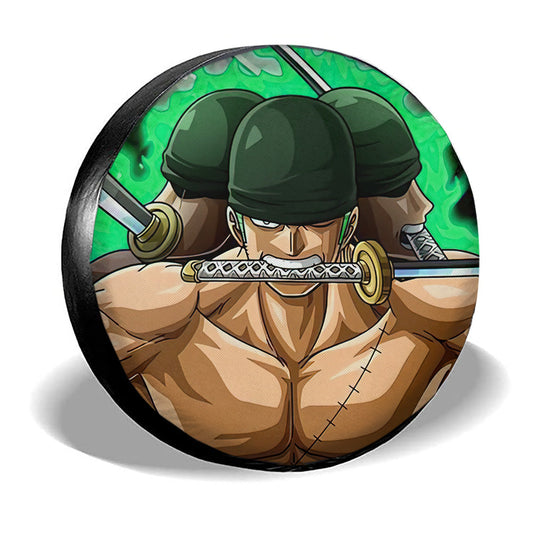 Roronoa Zoro Spare Tire Cover Custom Car Accessoriess - Gearcarcover - 2