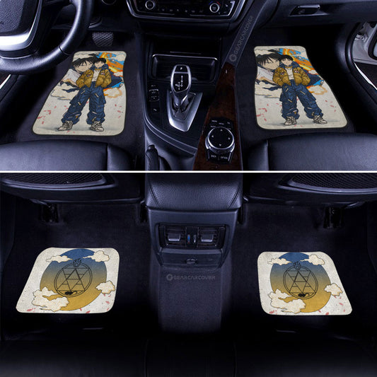 Roy Mustang Car Floor Mats Anime Collection - Gearcarcover - 2