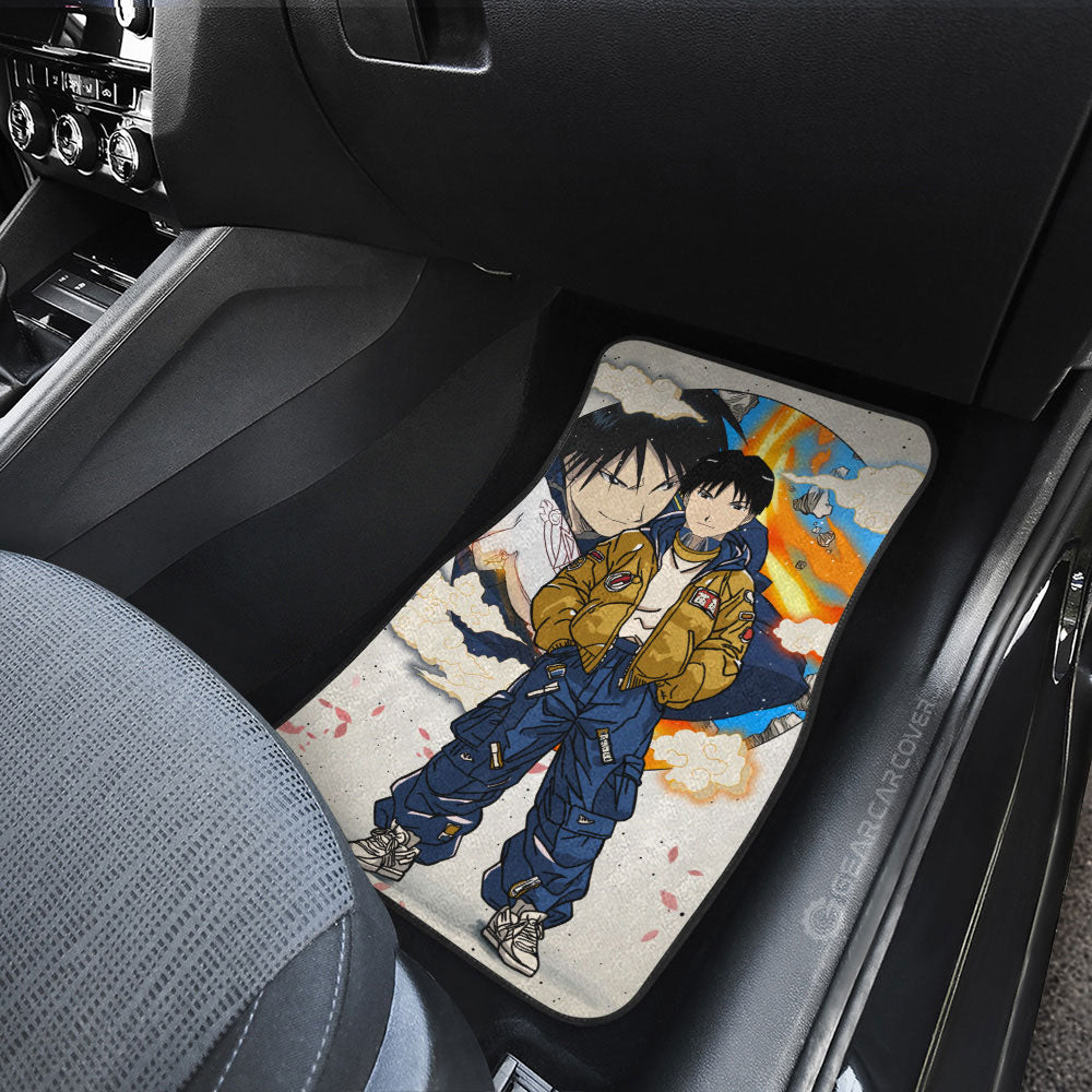 Roy Mustang Car Floor Mats Anime Collection - Gearcarcover - 3