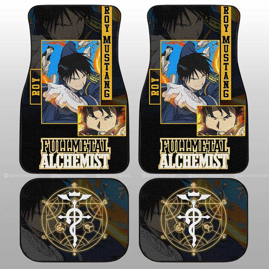 Roy Mustang Car Floor Mats Custom Fullmetal Alchemist Anime - Gearcarcover - 2