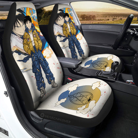 Roy Mustang Car Seat Covers Anime Collection - Gearcarcover - 2