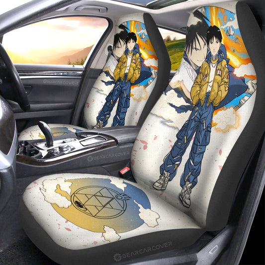 Roy Mustang Car Seat Covers Anime Collection - Gearcarcover - 1