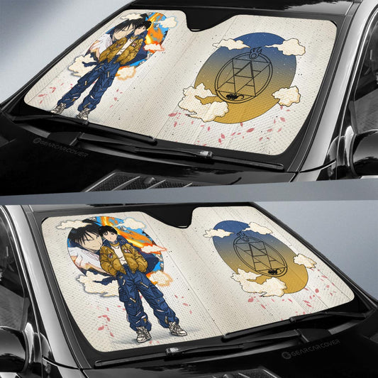 Roy Mustang Car Sunshade Anime Collection - Gearcarcover - 2