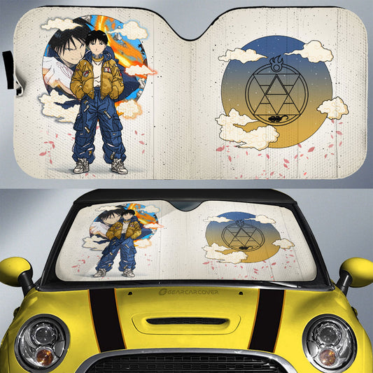 Roy Mustang Car Sunshade Anime Collection - Gearcarcover - 1