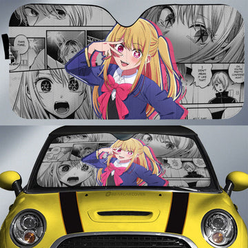 Ruby Hoshino Car Sunshade Custom Anime Car Accessories - Gearcarcover - 1