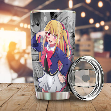 Ruby Hoshino Tumbler Cup Custom Anime Car Accessories - Gearcarcover - 1