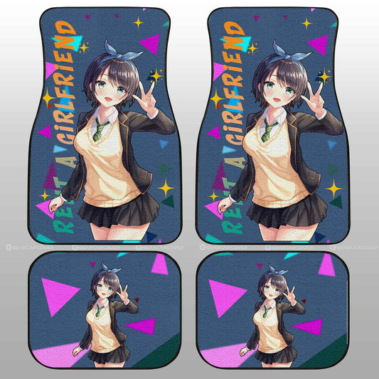 Ruka Sarashina Car Floor Mats Custom Rent A Girlfriend Car Accessories - Gearcarcover - 2