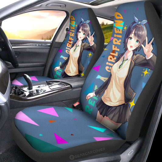 Ruka Sarashina Car Seat Covers Custom Rent A Girlfriend Car Accessories - Gearcarcover - 2