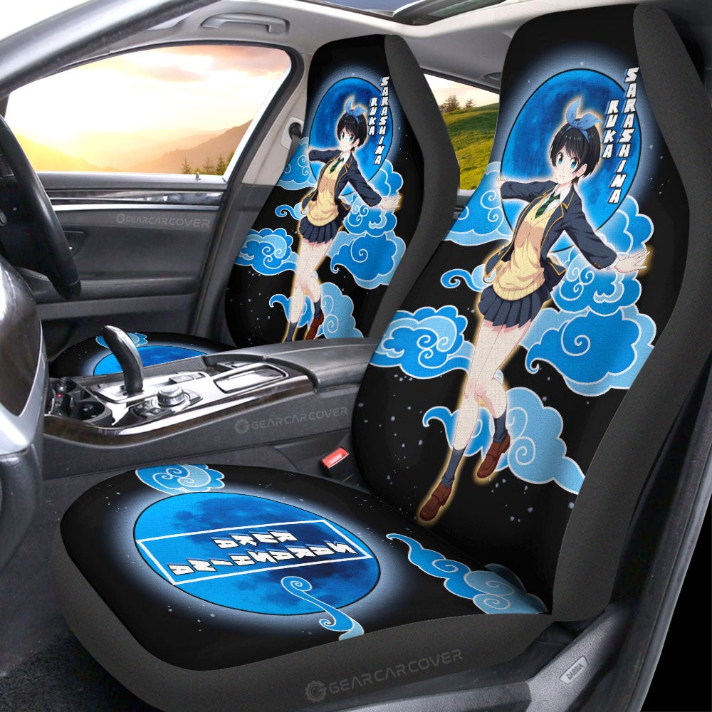 Ruka Sarashina Car Seat Covers Custom Rent A Girlfriend Car Accessories - Gearcarcover - 2