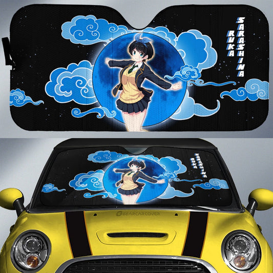 Ruka Sarashina Car Sunshade Custom Rent A Girlfriend Car Accessories - Gearcarcover - 1
