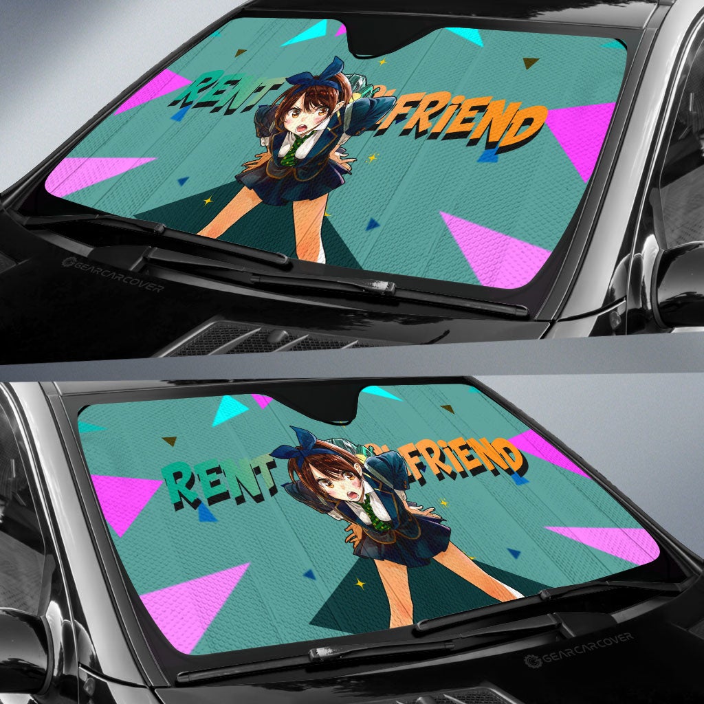 Ruka Sarashina Car Sunshade Custom Rent A Girlfriend - Gearcarcover - 2
