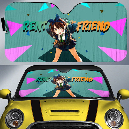 Ruka Sarashina Car Sunshade Custom Rent A Girlfriend - Gearcarcover - 1