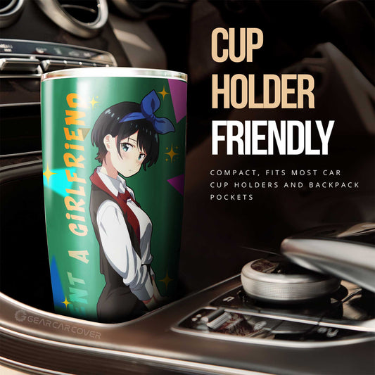 Ruka Sarashina Tumbler Cup Custom Rent A Girlfriend Car Accessories - Gearcarcover - 2