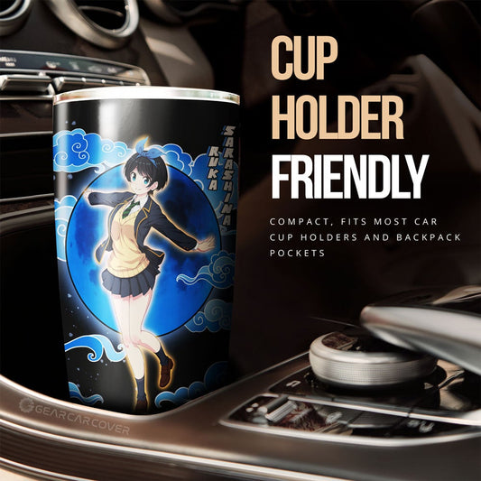 Ruka Sarashina Tumbler Cup Custom Rent A Girlfriend Car Accessories - Gearcarcover - 2
