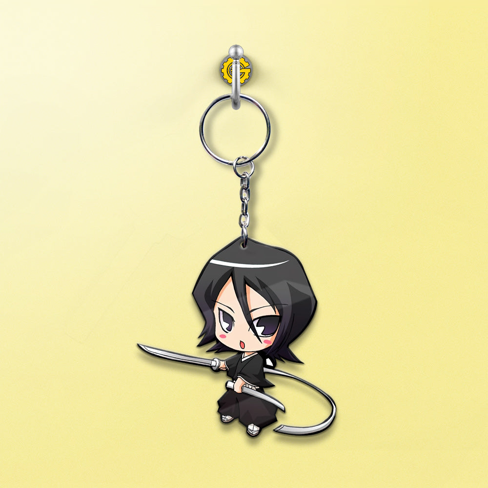 Rukia Kuchiki Keychain Custom Bleach Car Accessories - Gearcarcover - 2