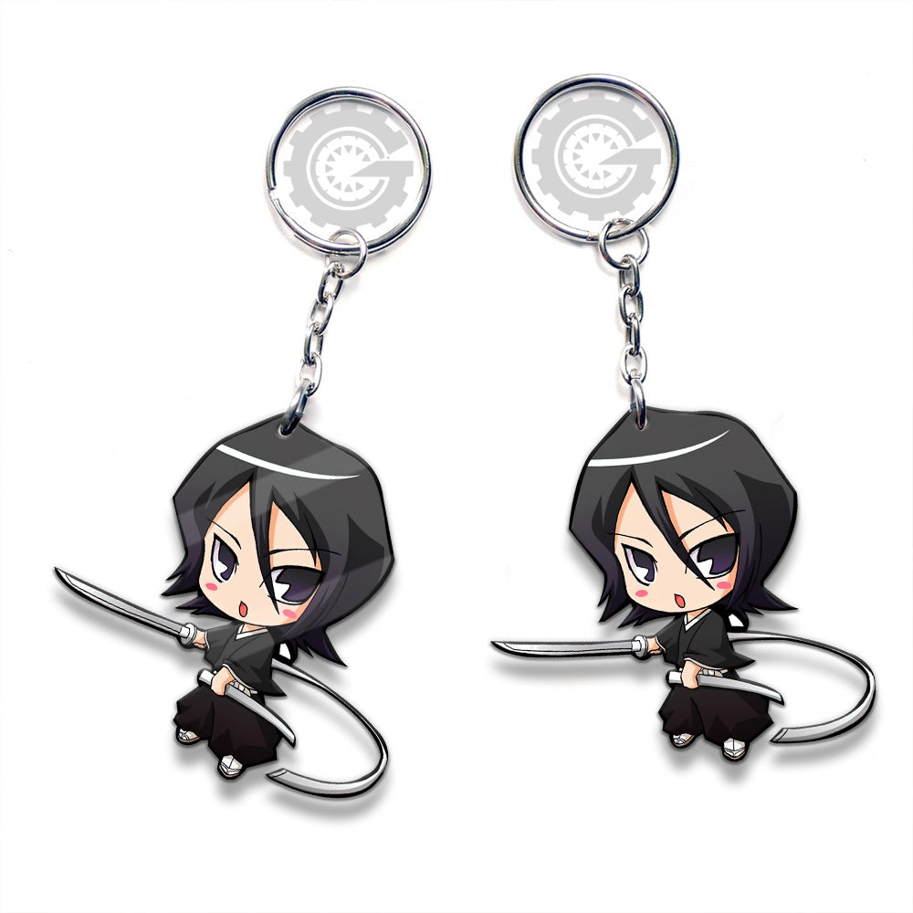 Rukia Kuchiki Keychain Custom Bleach Car Accessories - Gearcarcover - 3