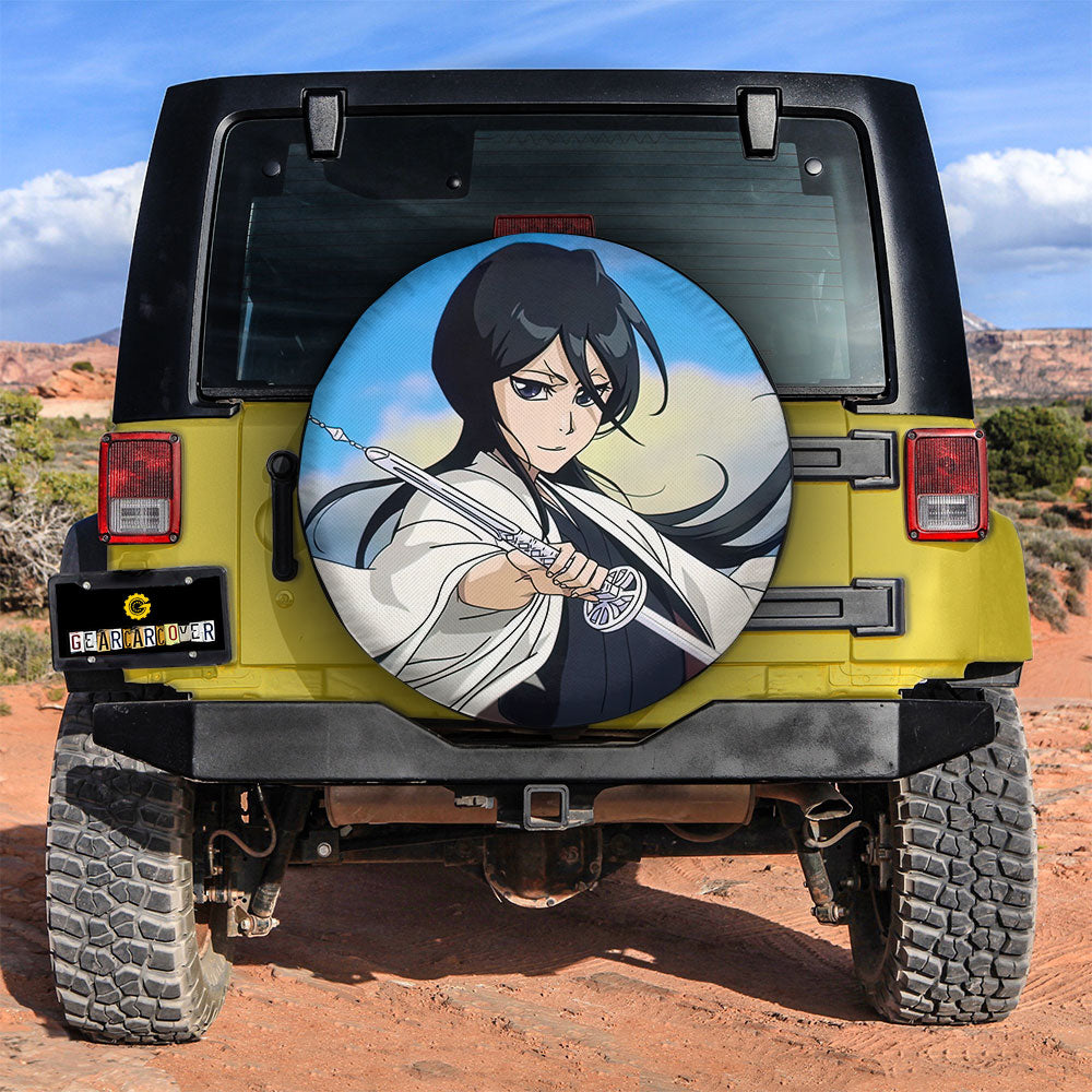 Rukia Kuchiki Spare Tire Covers Custom Bleach Car Accessories - Gearcarcover - 3