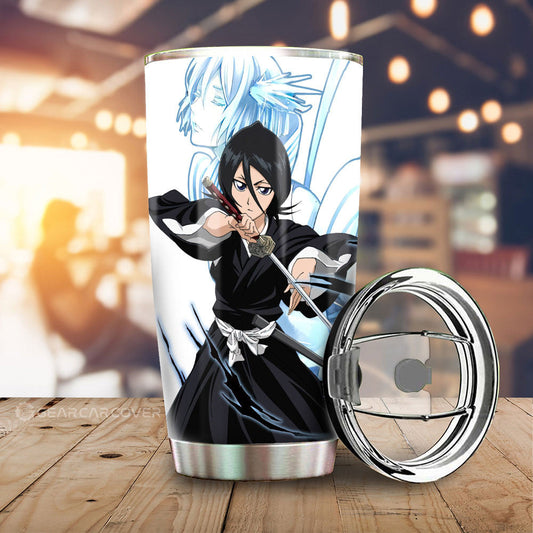 Rukia Kuchiki Tumbler Cup Custom Bleach - Gearcarcover - 1