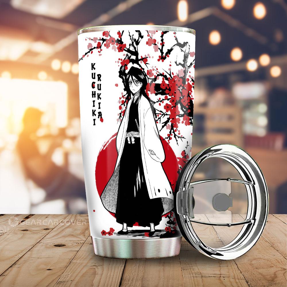 Rukia Kuchiki Tumbler Cup Custom Japan Style Bleach Car Interior Accessories - Gearcarcover - 1