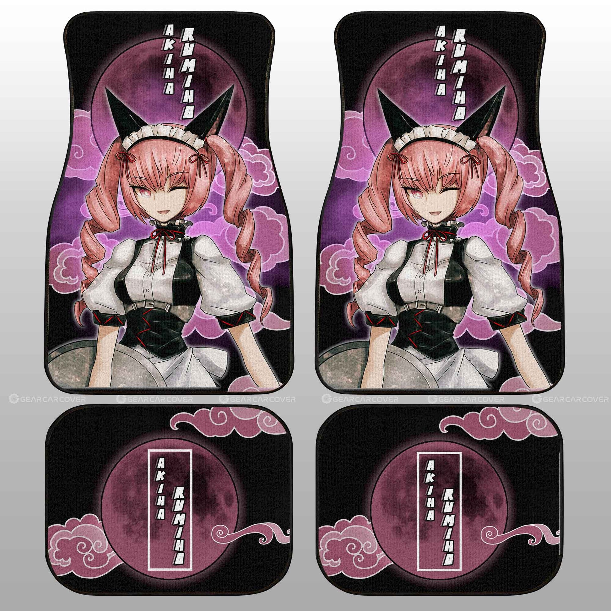 Rumiho Akiha Car Floor Mats Custom Car Accessories - Gearcarcover - 2