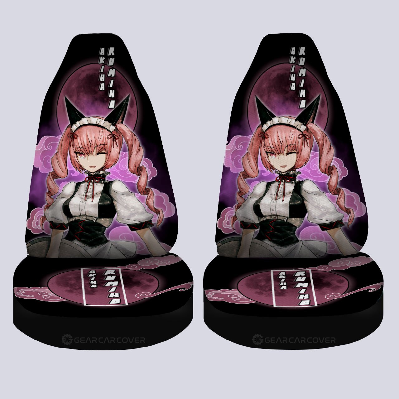 Rumiho Akiha Car Seat Covers Custom Car Accessories - Gearcarcover - 4