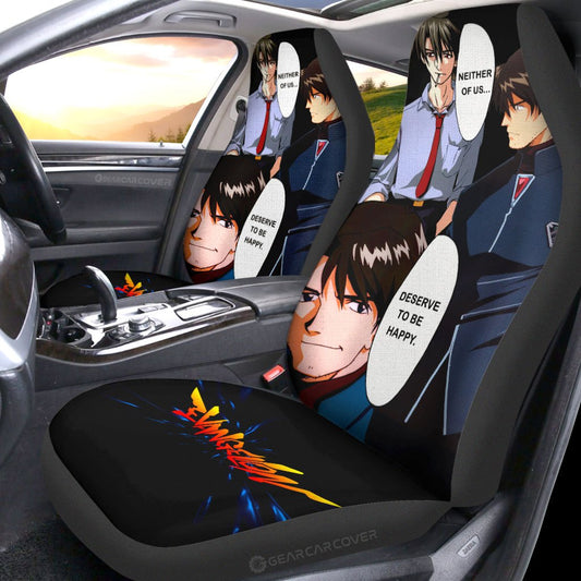 Ryoji Kaji Car Seat Covers Custom NGE - Gearcarcover - 2