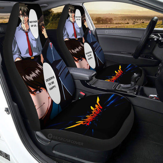 Ryoji Kaji Car Seat Covers Custom NGE - Gearcarcover - 1