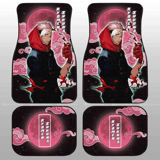 Ryomen Sukuna Car Floor Mats Custom - Gearcarcover - 2