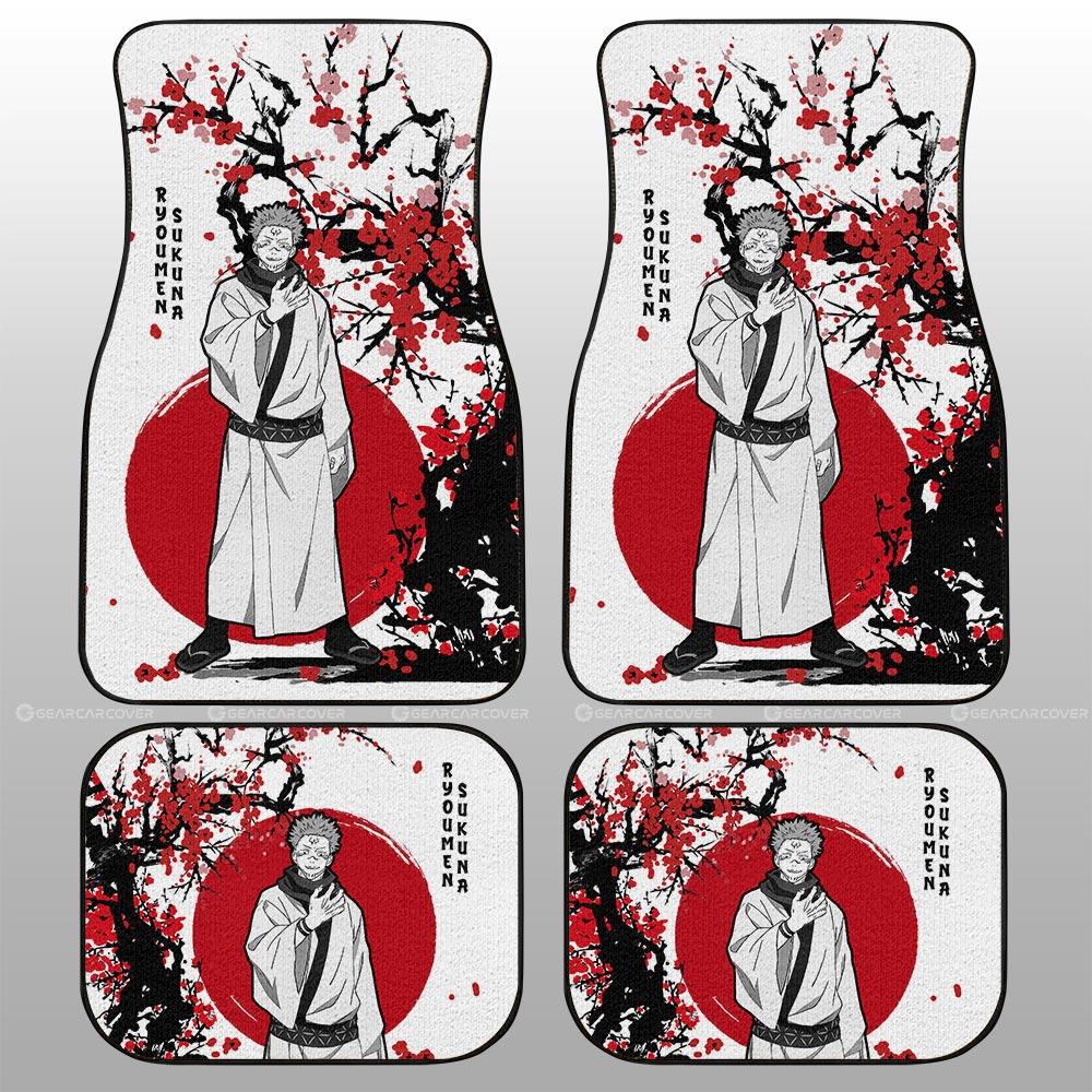 Ryomen Sukuna Car Floor Mats Custom Japan Style Car Accessories - Gearcarcover - 2