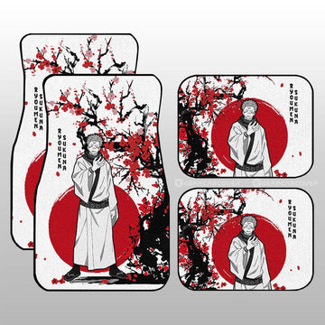 Ryomen Sukuna Car Floor Mats Custom Japan Style Car Accessories - Gearcarcover - 1