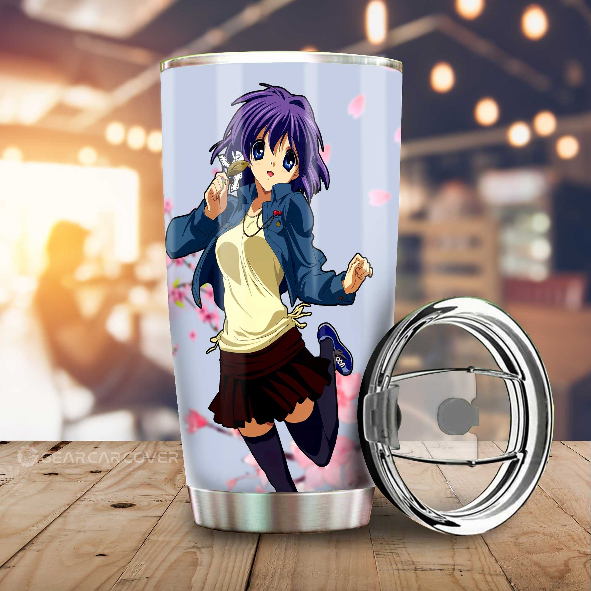Ryou Fujibayashi Tumbler Cup Custom Car Accessories - Gearcarcover - 1