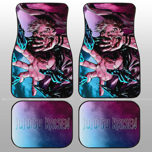 Ryoumen Sukuna Car Floor Mats Collection - Gearcarcover - 1