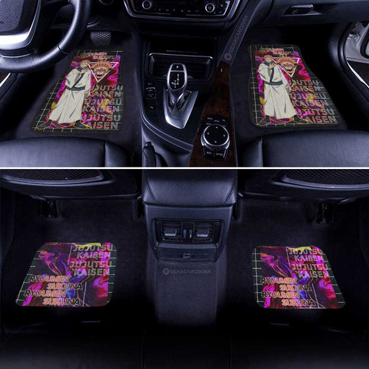 Ryoumen Sukuna Car Floor Mats Custom Car Accessories - Gearcarcover - 2