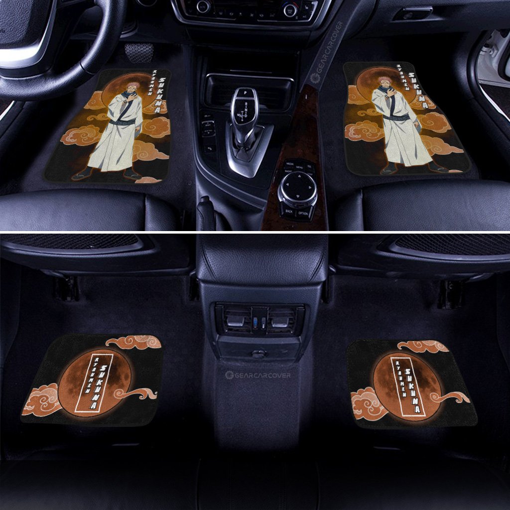 Ryoumen Sukuna Car Floor Mats Custom Car Interior Accessories - Gearcarcover - 3