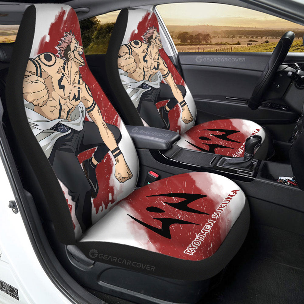 Ryoumen Sukuna Car Seat Covers Custom Car Accessories - Gearcarcover - 2