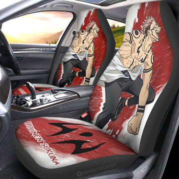 Ryoumen Sukuna Car Seat Covers Custom Car Accessories - Gearcarcover - 1