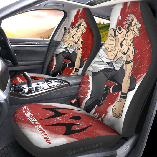 Ryoumen Sukuna Car Seat Covers Custom Car Accessories - Gearcarcover - 1