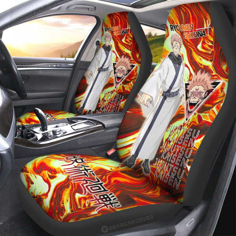 Ryoumen Sukuna Car Seat Covers Custom Car Accessories - Gearcarcover - 1