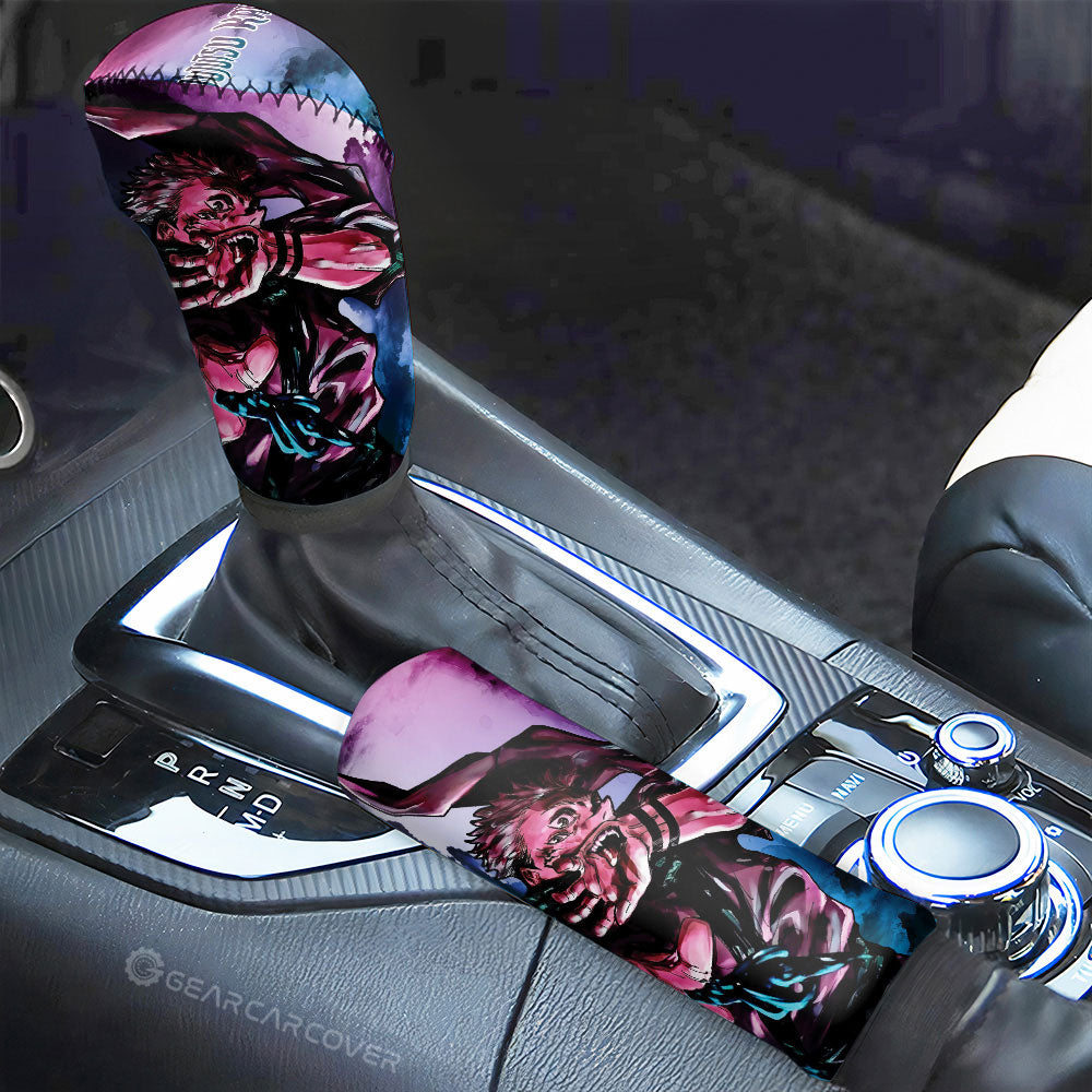 Ryoumen Sukuna Car Shift Knobs Cover Set Collection - Gearcarcover - 1