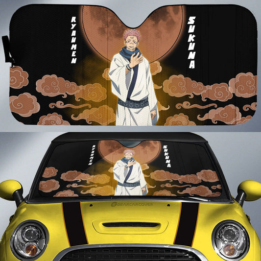 Ryoumen Sukuna Car Sunshade Custom Car Accessories - Gearcarcover - 1