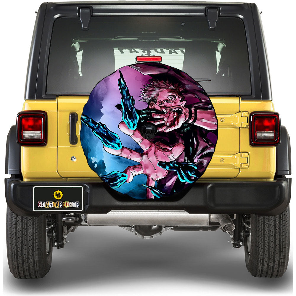 Ryoumen Sukuna Spare Tire Covers Camera Hole Collection - Gearcarcover - 1