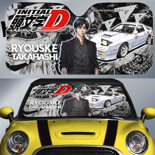 Ryouske Takahashi Car Sunshade Custom Car Accessories - Gearcarcover - 1